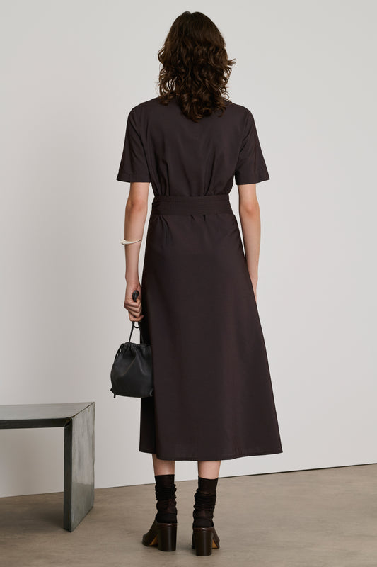 Robe Phenomene - Marron Foncé - Femme