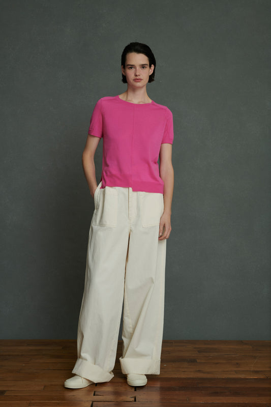 Pull Azul - Rose - Laine - Femme