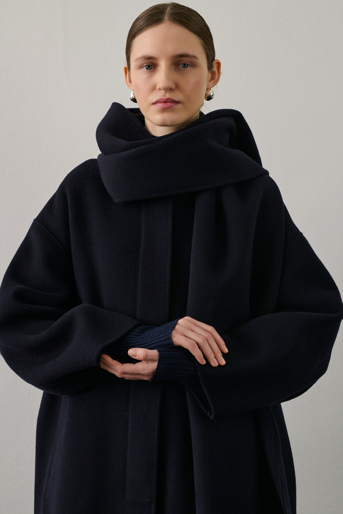 Manteau Finn - Deep Navy - Laine - Femme