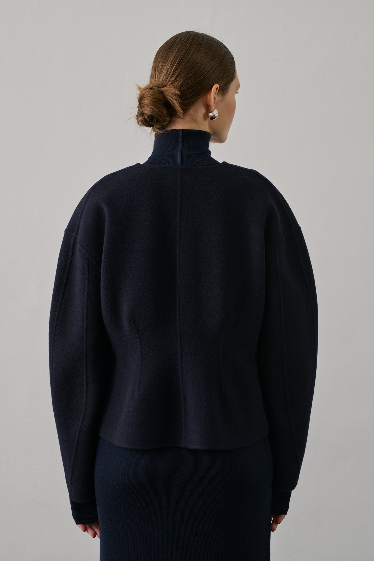 Veste Dream - Deep Navy - Laine - Femme vue 3