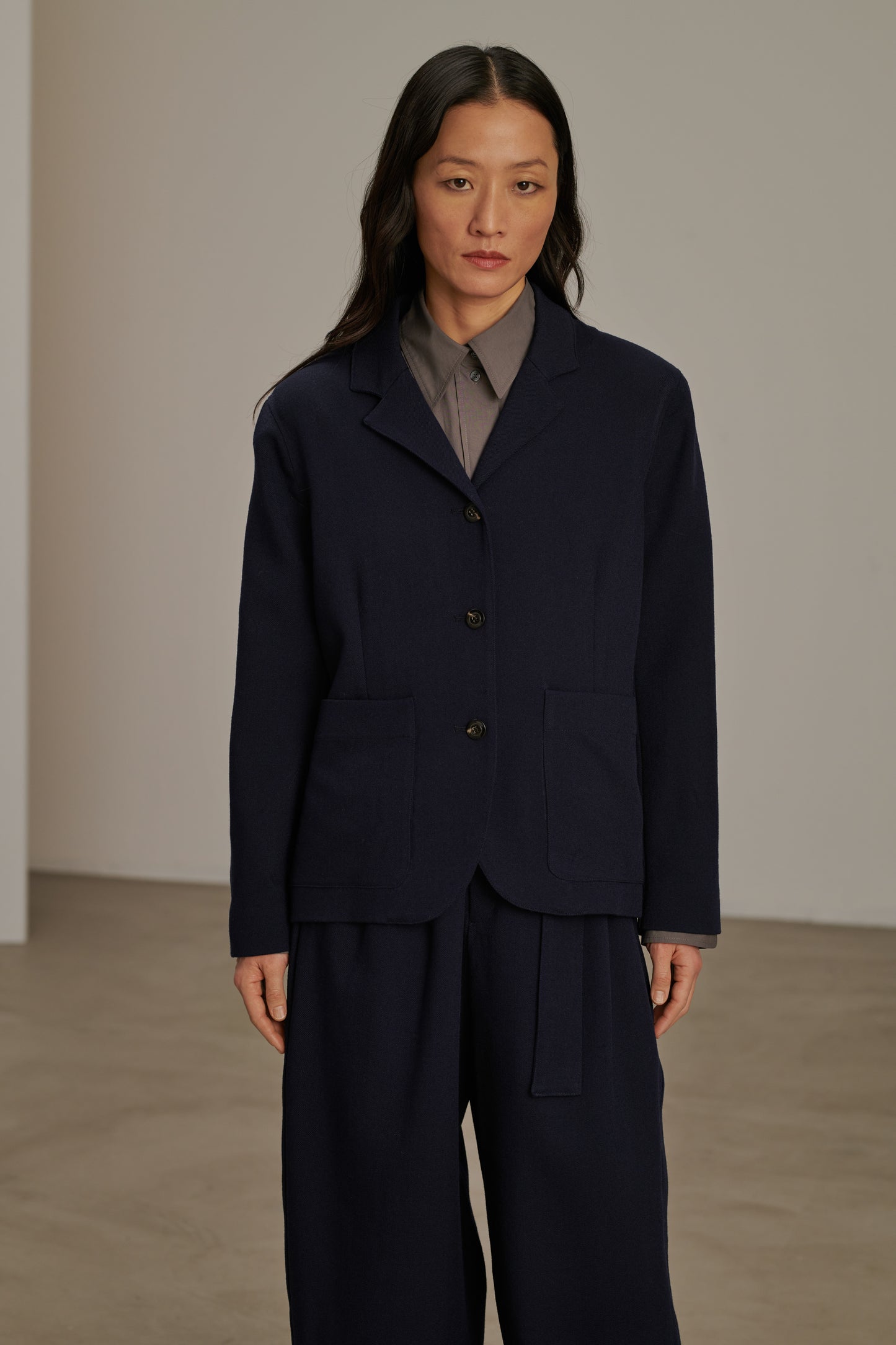 CLEMENCE NAVY JACKET