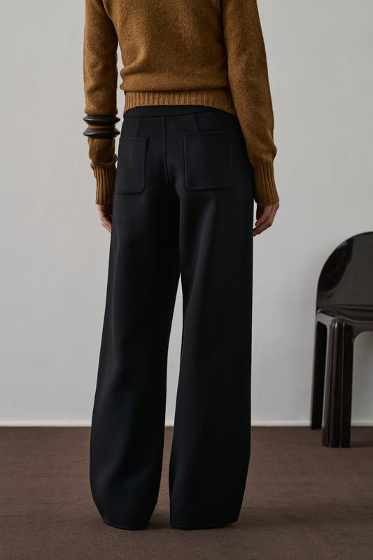Pantalon Harold - Deep Navy - Laine - Femme