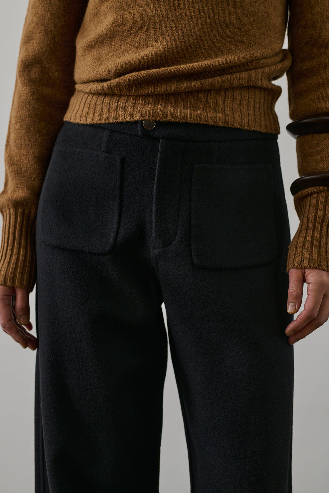 Pantalon Harold - Deep Navy - Laine - Femme