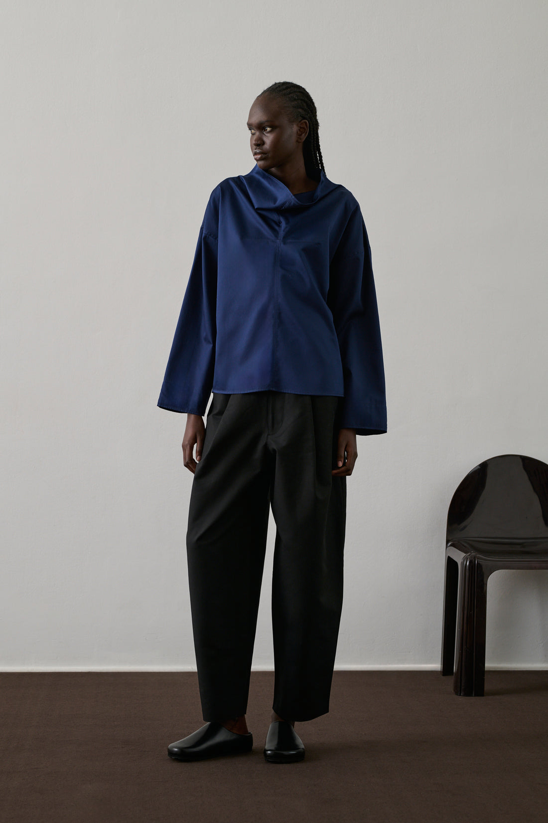 Blouse Fidji - Bleu De Chine - Coton - Femme