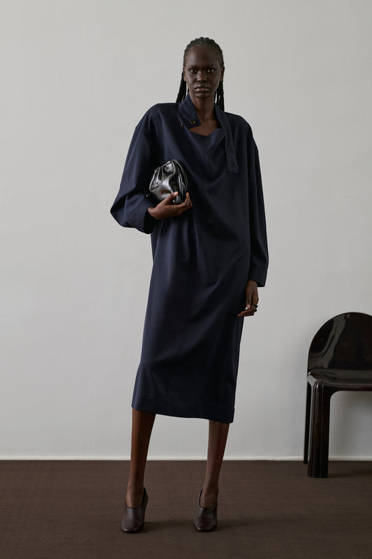 Robe Fantasia - Navy - Femme