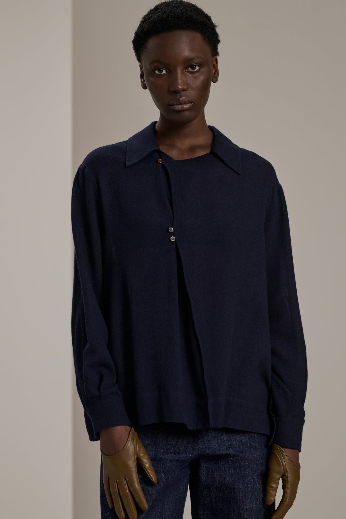 Chemise Camelia - Navy - Femme vue 4