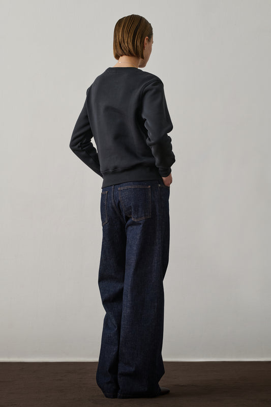 Sweatshirt Donatien - Dark Navy - Coton - Femme
