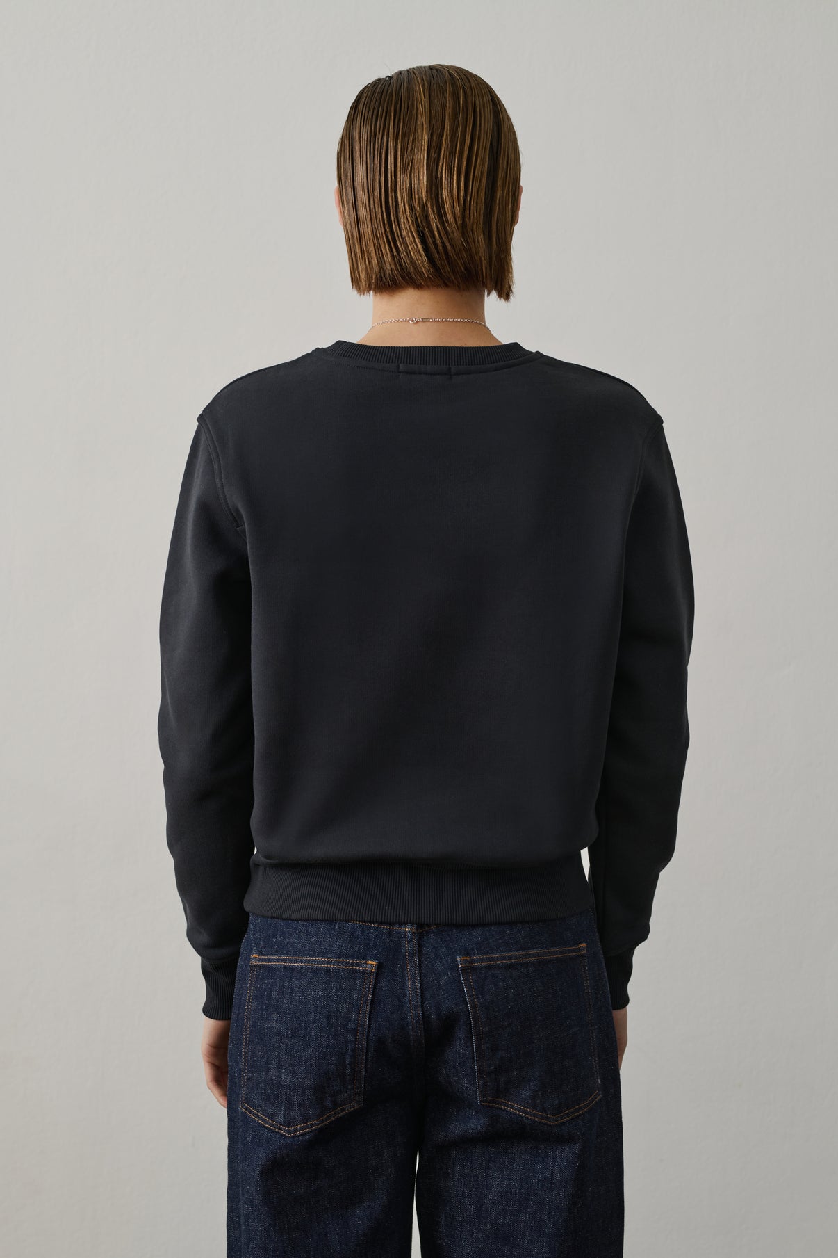 Sweatshirt Donatien - Dark Navy - Coton - Femme vue 4