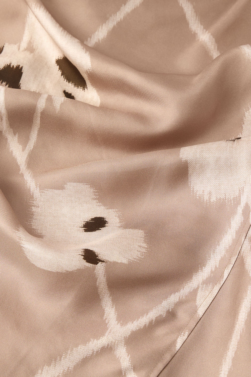 Blouse Fedora - Beige - Soie - Femme vue 6