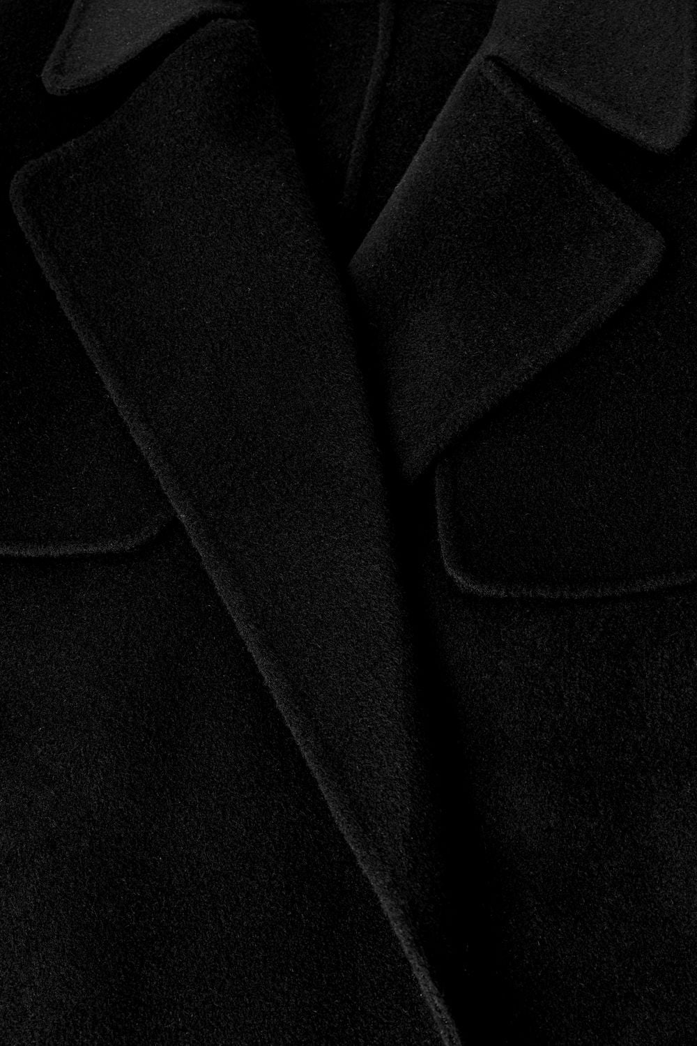 Manteau Stanislas - Noir - Laine - Femme
