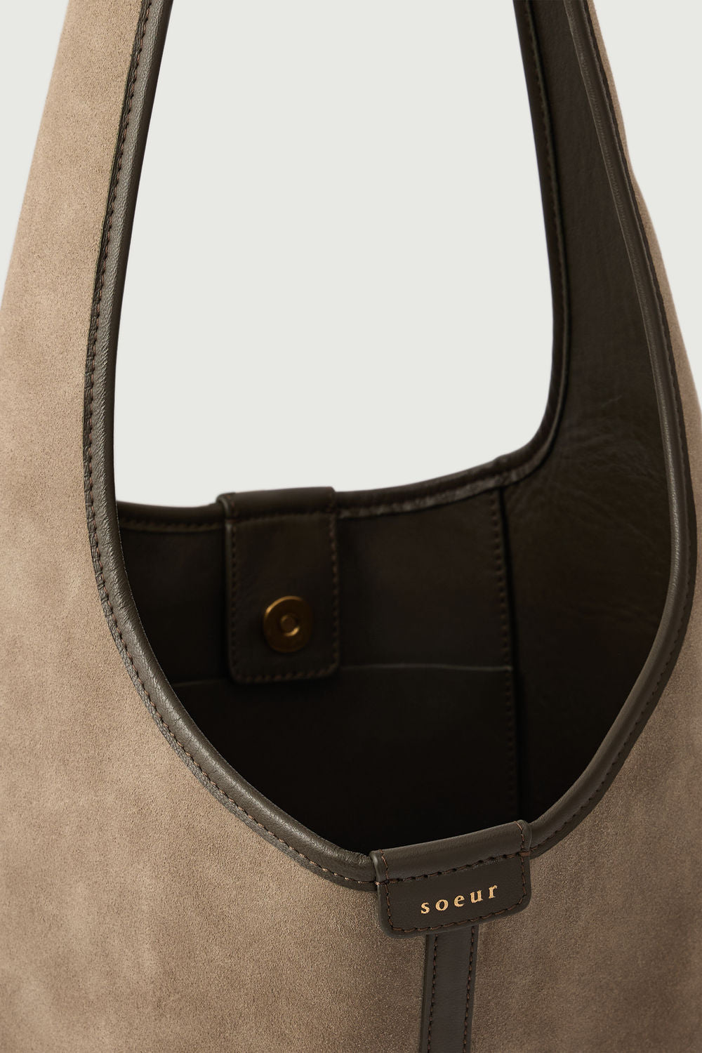 Cabas Delice - Gris - Cuir - Femme vue 6