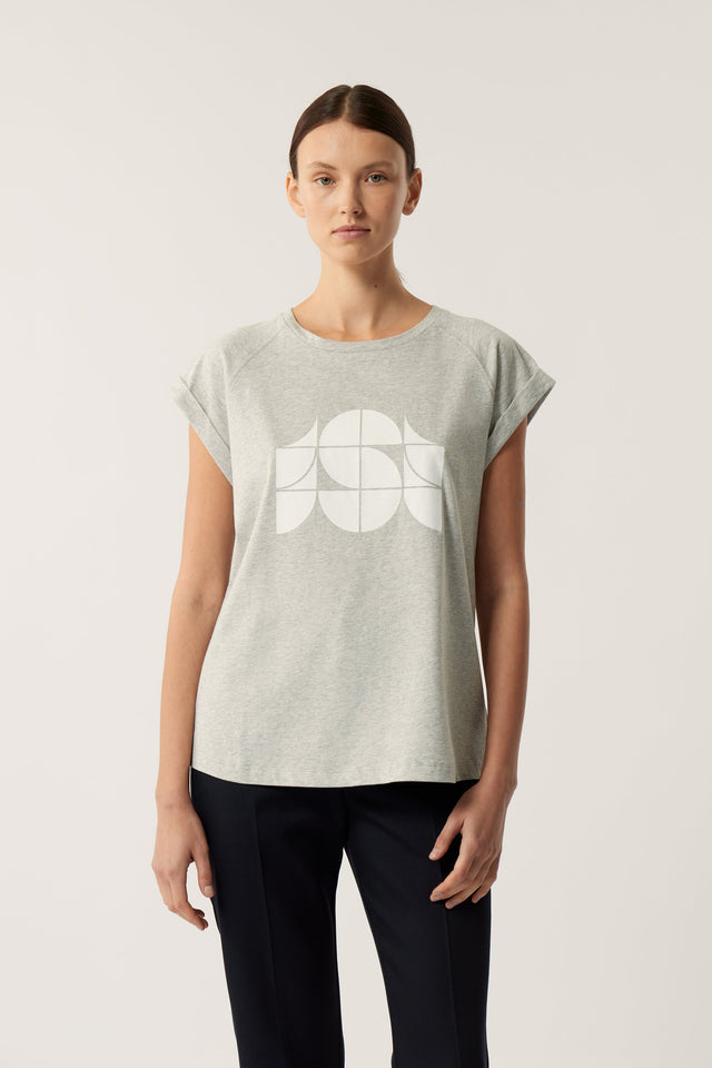 VALENTINA GREY TEE-SHIRT